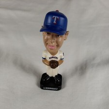 Alex Rodriguez Texas Rangers Baseball Mini Bobble Head Fotoball 2002