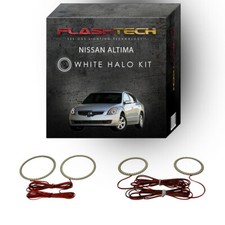 White Angel Eye LED Headlight Halo kit for 2007-2009 Nissan Altima Headlights