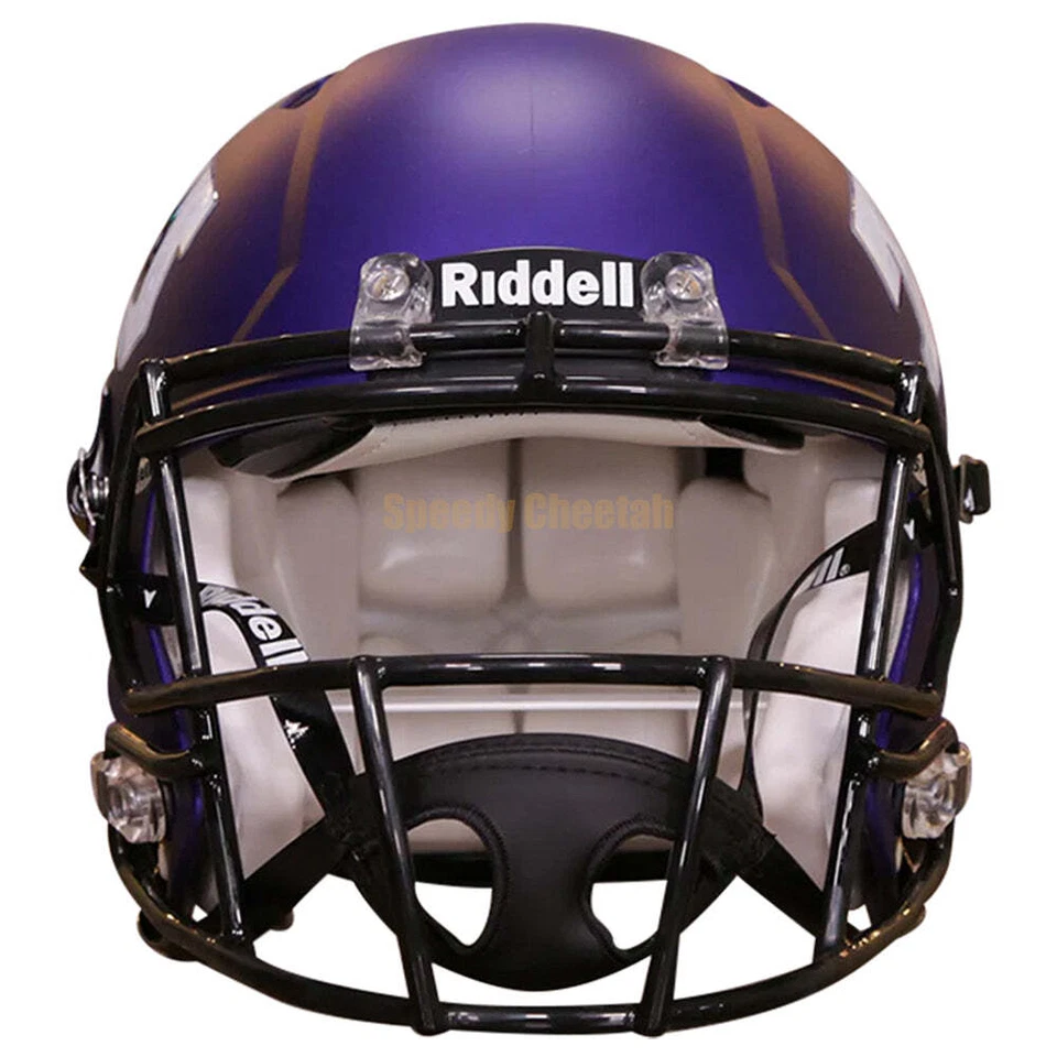 TCU Horned Frogs Purple Riddell Speed Full Size Authentic Football Helmet - Изображение 2 из 4