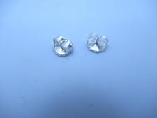 Sterling Silver 7.2mm Friction Earring Backs 1 pair 