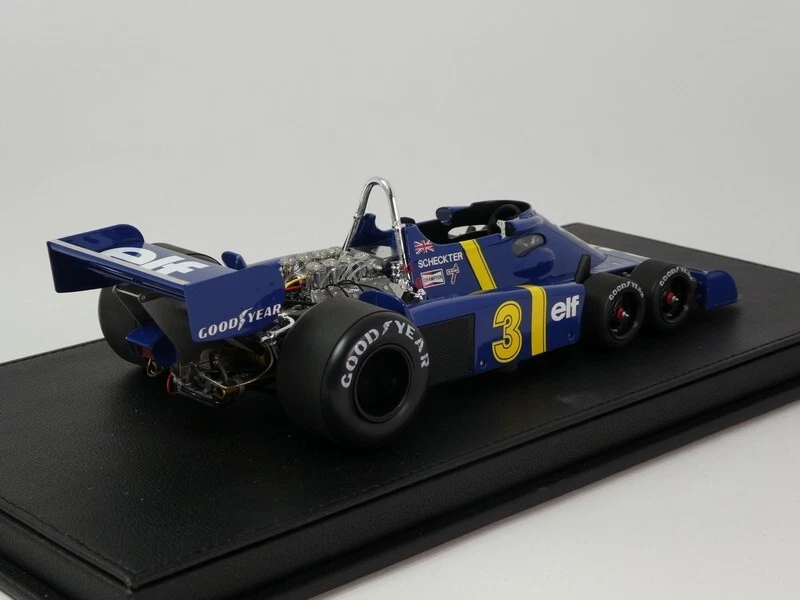 GP Replicas GPreplicas Tyrrell P34 #3 Jody Scheckter 2nd Monaco 1976 1/18 GP089C - Immagine 2 di 4