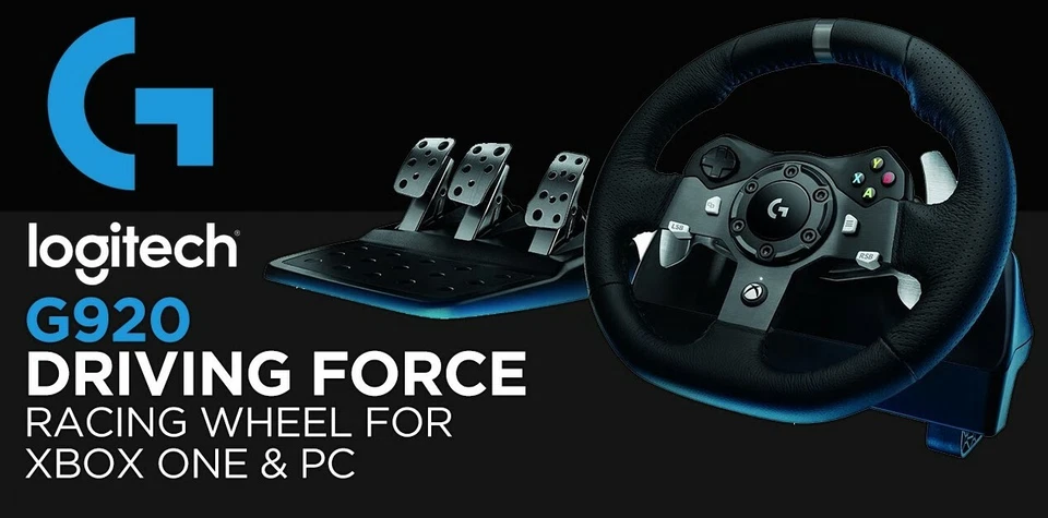 Logitech G920 Xbox Driving Force Racing Wheel para Xbox One e PC (941-000121) - Imagem 3 de 4