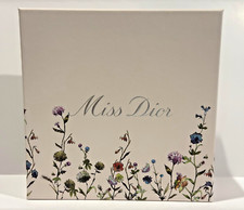 Miss Dior Couture Gift Box Bag Container Square 8.25"x8.25"x3" Authentic NEW