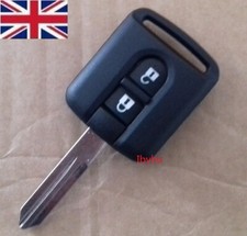 For Nissan Navara, Micra, Qashqai, Note, etc Replacement 2 button key fob
