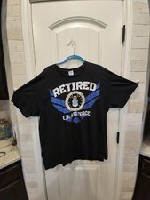 Retired U S Air force T-SHIRT 2XL By Port Company Black. 69/48