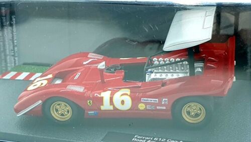 Altaya 1/43 Scale 30424N - Ferrari 612 Can-Am #16 Road America 1969 - Red - Picture 2 of 5