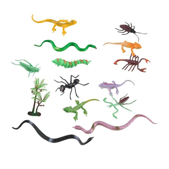 13Pcs Artifical Animal Model Toy for Cake Topper Party Favors Children Toy