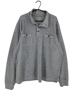 Vintage L.L. Bean Strickpullover mit Rollkragen Grau Herren Größe 2XL - Bild 1 von 4