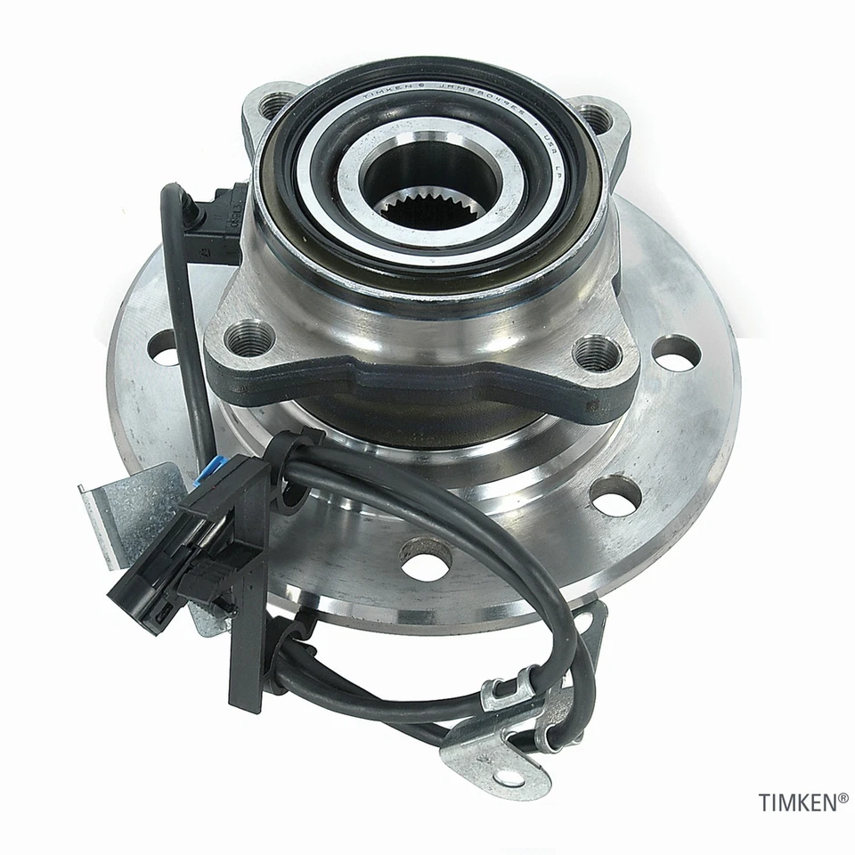 Conjunto de cojinete de rueda y buje delantero izquierdo Timken para Chevrolet K2500 1996-2000 4x4 Foto 3 de 4