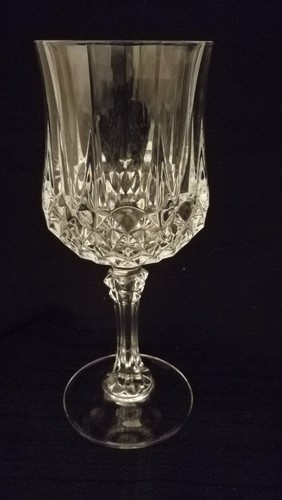 Cristal d'Arques Durand Kristall 8 Oz Longchamp 7 1/4" Wasserkelche - Bild 1 von 6