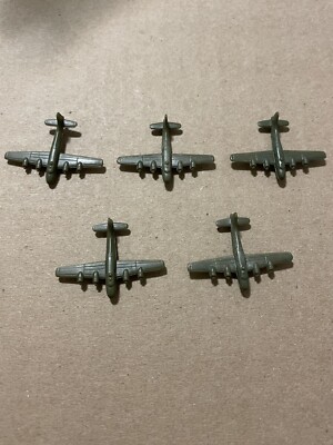 5 1984-87 Axis Allies American Bomber Game Pieces Milton Bradley