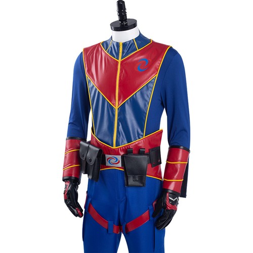 Henry Danger Captain Man Cosplay Costume Halloween Outfit Carnival Suit - Picture 8 of 9
