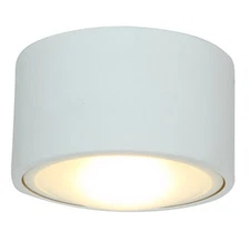 Access Lighting 20742LEDD-WH Ares White Flush Mount Ceiling Light