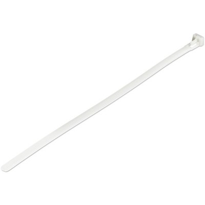 StarTech.com CBMZTRB10 lösbarer Kabelbinder Nylon weiß RoHS V2