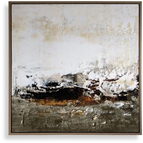 Uttermost 32497 The Other Side Multicolor Framed Abstract Art - Picture 1 of 4