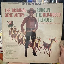 Gene Autry Rudolph the Red-Nosed Reindeer Grand Prix LP Stereo 12