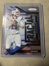 2025 Panini Prizm Fractal Josh Allen Insert Bills NFL