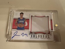 JORDAN MILLER 2023-24 National Treasures Colossal Materials Rookie Auto RC /49