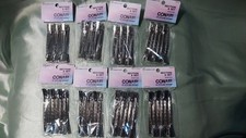 Conair 6PK Silver Metal Sectioning Clips Secure Hold for All Hair Types