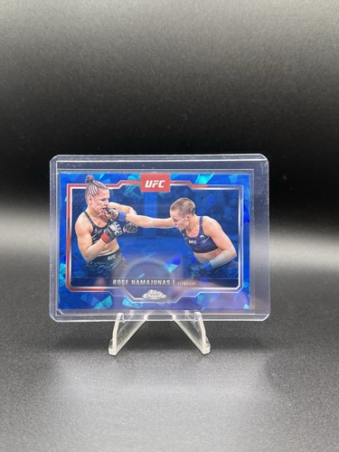 2025 Topps Chrome UFC Sapphire Edition - Rose Namajunas, Rose Namajunas #89