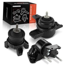 Engine Motor Mount and Transmission Mount Kit Compatible with Hyundai Santa