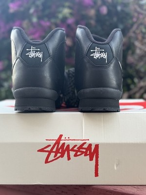 【新品】STUSSY & NIKE AIR BALTORO US8 Nike Air Baltoro X Stussy Black White 2025 HV0484-001 sz m8 w9.5