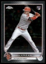 Jason Krizan Rookie 2022 Topps Chrome Update San Francisco Giants #USC9