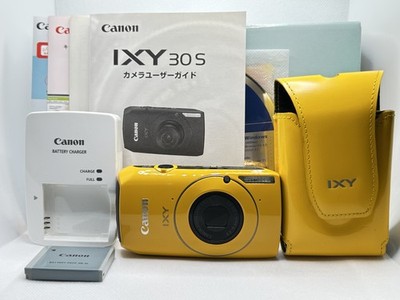 Near Mint in Box] Canon IXY 30S PowerShot 10.0MP Yellow Digital