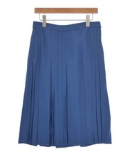 CELINE Knee-length Skirts Blue 38 Approx. S 2200544352070