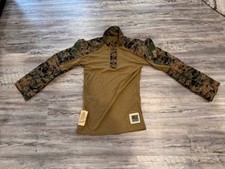 USMC Woodland MARPAT FROG Combat Shirt top Size SMALL REGULAR Military Surplus