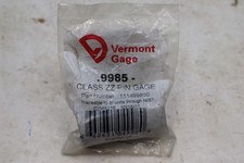 Vermont Gage - 111499850- .9985" minus- Class ZZ Pin Gage
