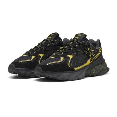PUMA x Pokemon Umbreon Fade Black Yellow Nitro Size 10 Men s (407024-01) NEW