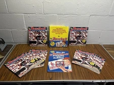 1983 Topps Baseball Sticker Albums Lot Of 12 Nos With Original Display Box