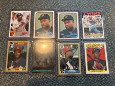 8 Card Lot Kirby Puckett Minnesota Twins