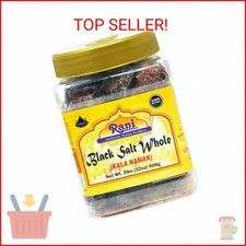 Rani Black Salt Raw Whole Kala Namak Mineral 32oz 2lbs 908g PET Jar Unrefi