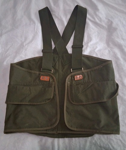 VTG Hunting Vest 1970s 80s Canvas Game Bag