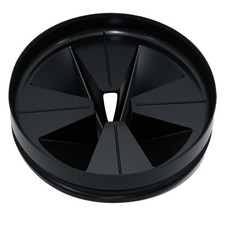 Garbage Disposal Splash Guard 3 3/8" for InSinkErator Evolution Series, Black