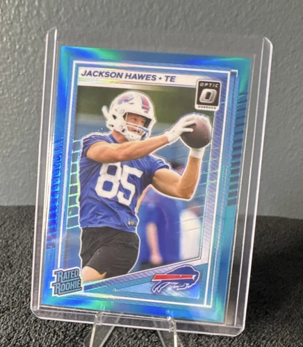 2025 Donruss Optic Football Neon Blue Jackson Hawes #224