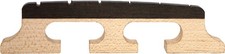 Maple GUITAR / 6-STRING BANJO BRIDGE 5/8in High, ebony top. From Hobgoblin Music