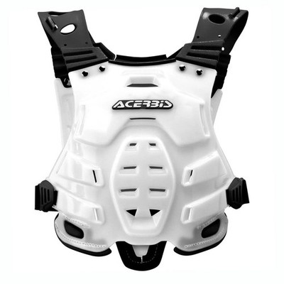 Acerbis Brustpanzer Profile Weiß