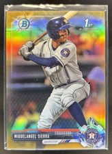 2017 Bowman Chrome Miguelangel Sierra Prospects Gold /50 #BCP206 Astros