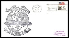 USS GEORGE WASHINGTON SSBN-598 SHIP CREST MAR 8 1963 GROTON CT NAVAL CACHET BX2