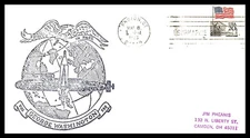 USS GEORGE WASHINGTON SSBN-598 SHIP CREST MAR 8 1963 GROTON CT NAVAL CACHET BX2
