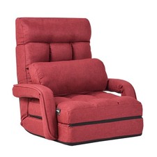 Fauteuil Convertible Chauffeuse Convertible 1 Place avec Oreiller 5 Positions e
