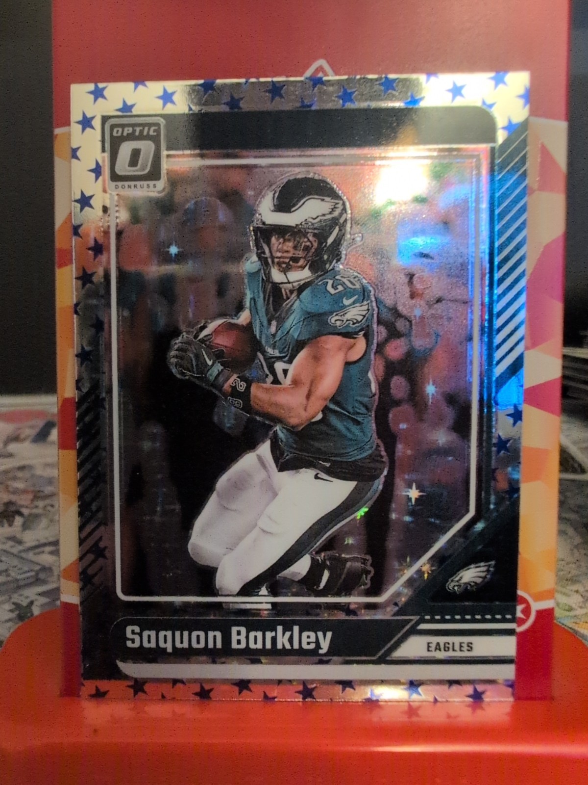 2024 Panini Donruss Optic - Saquon Barkley #159 Stars Prizm