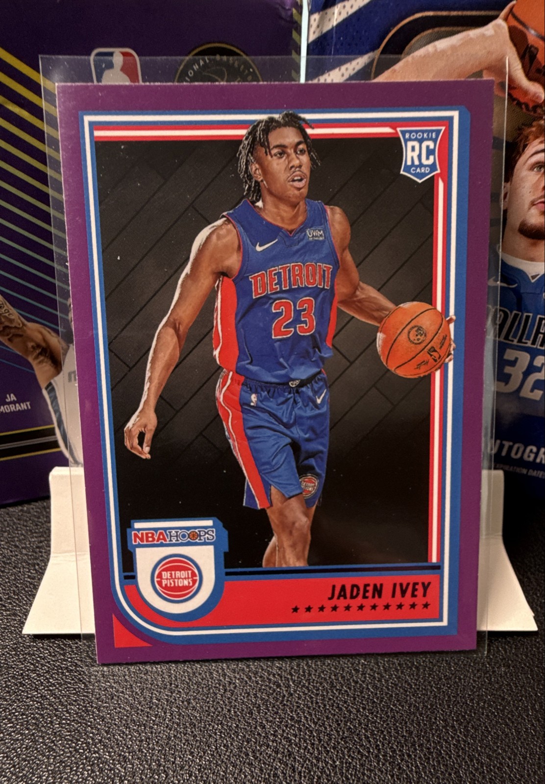 2022-23 Panini NBA Hoops - Rookies Jaden Ivey #235 Purple (RC)