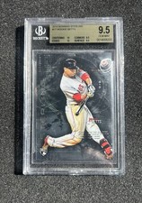 2014 Bowman Sterling Mookie Betts #17 (RC) BGS 9.5