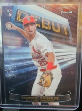 2025 Topps Finest - Debut Thomas Saggese #D-21 (RC)