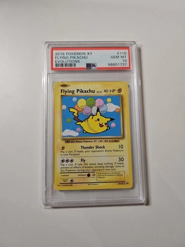 Flying Pikachu 110/108 - Pokemon Secret Rare -XY Evolutions - PSA 10 - Gem Mint 