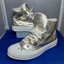 Converse Chuck 70 High All Star A06832C Metallic Gold Womens Size 7